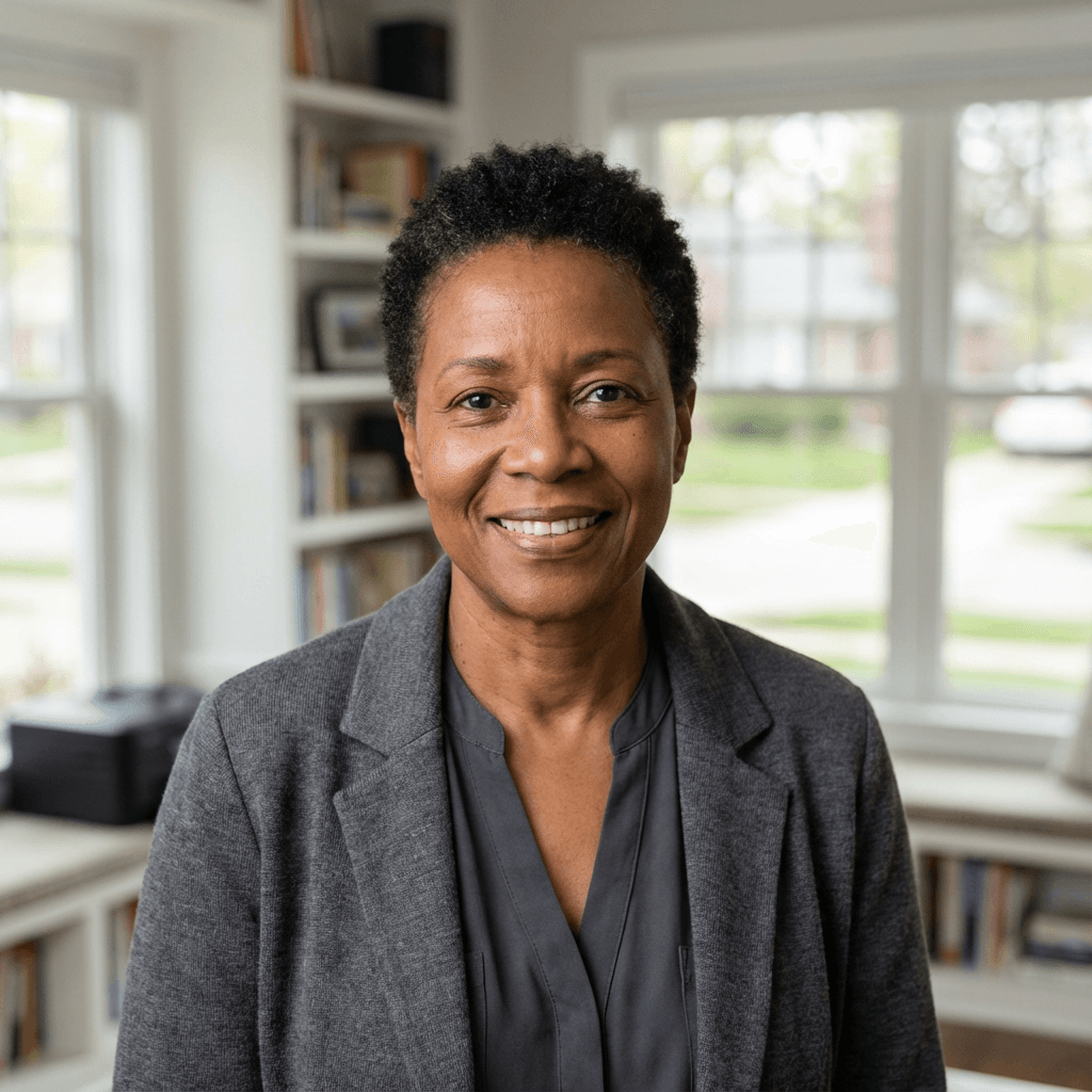 Patricia Mitchell, roofing company owner